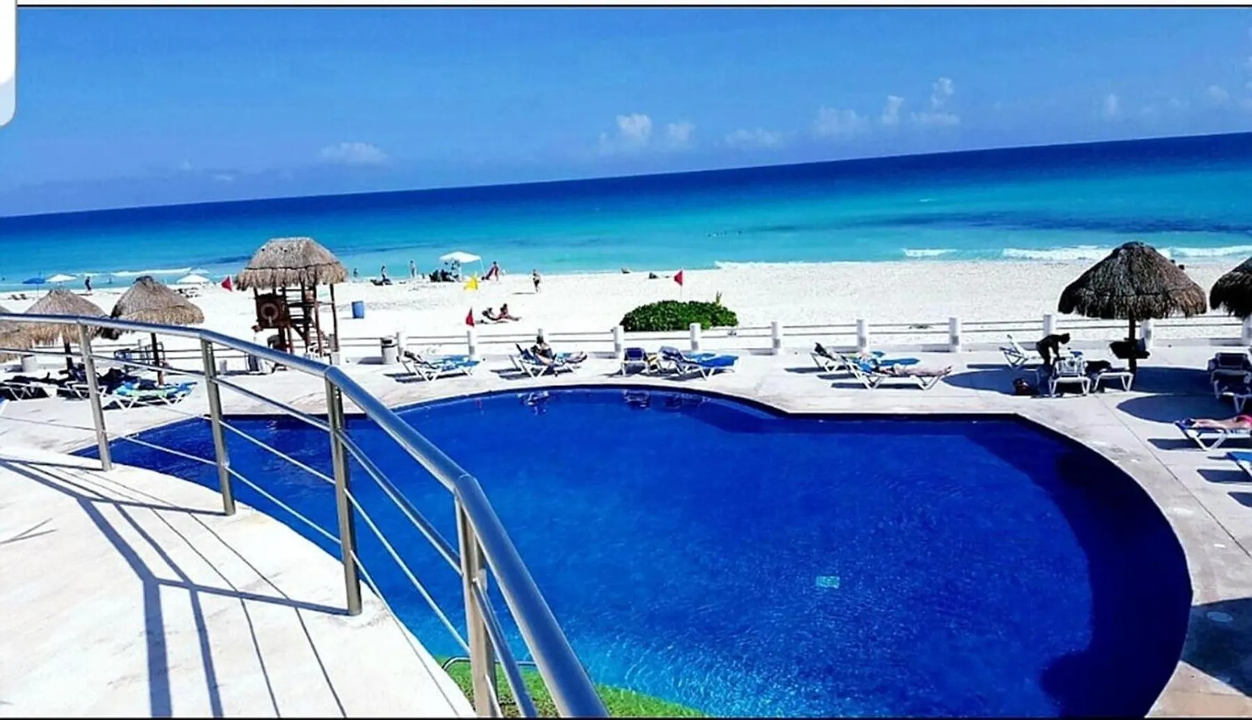 Apartamento Ocean View Condo With Balcony Hotel Zone Cancún