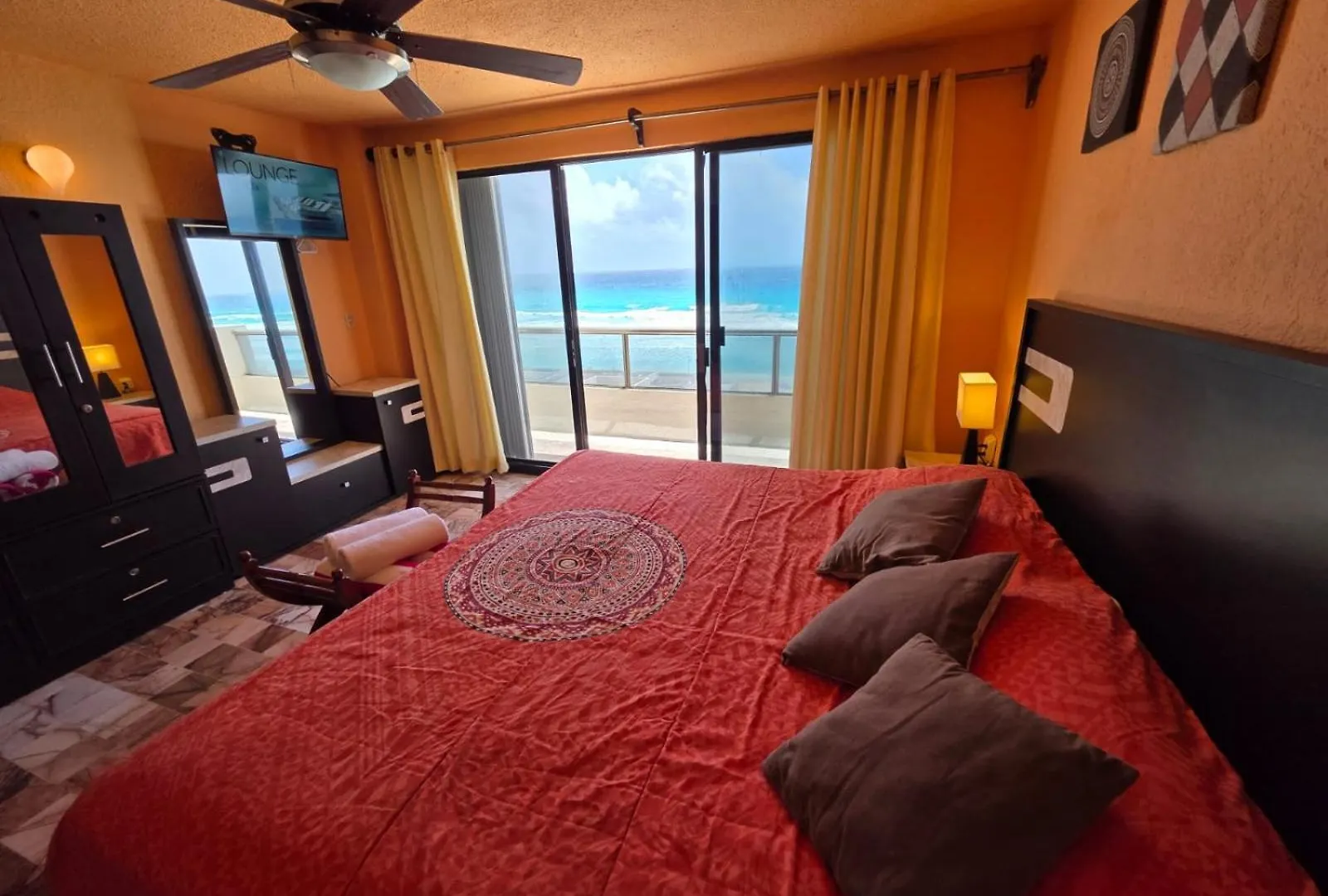 Apartamento Ocean View Condo With Balcony Hotel Zone Cancún