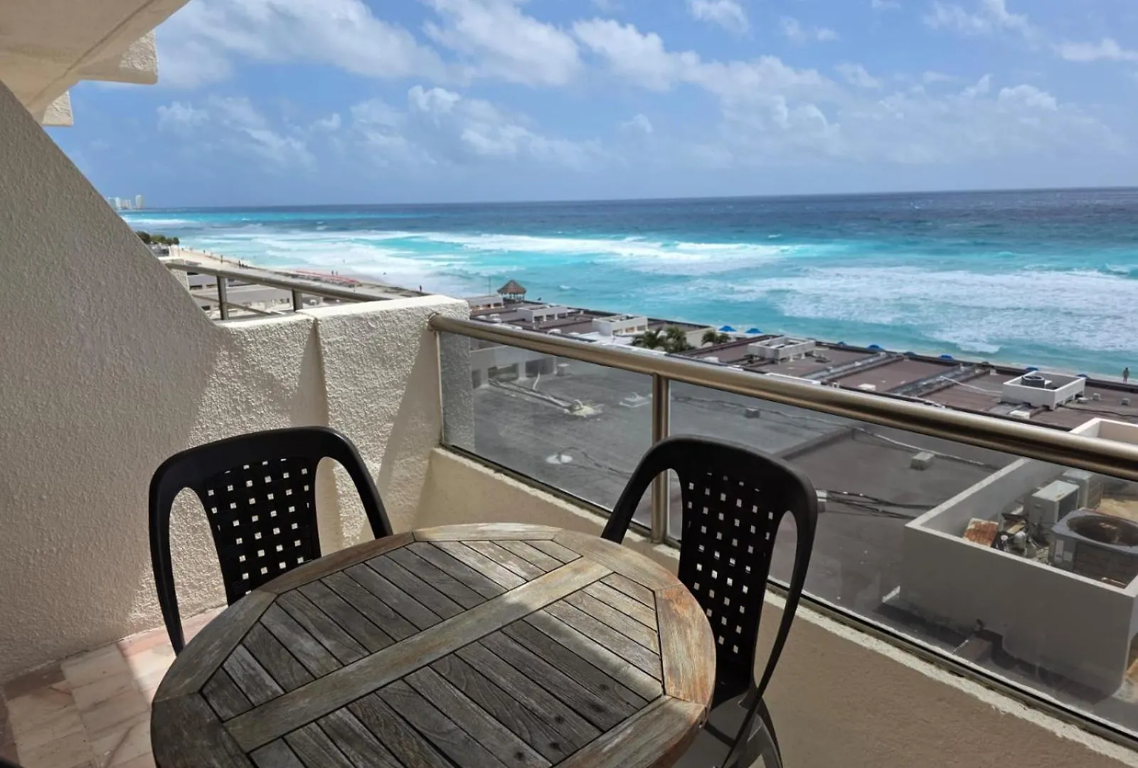 Ocean View Condo With Balcony Hotel Zone Cancún 0*,