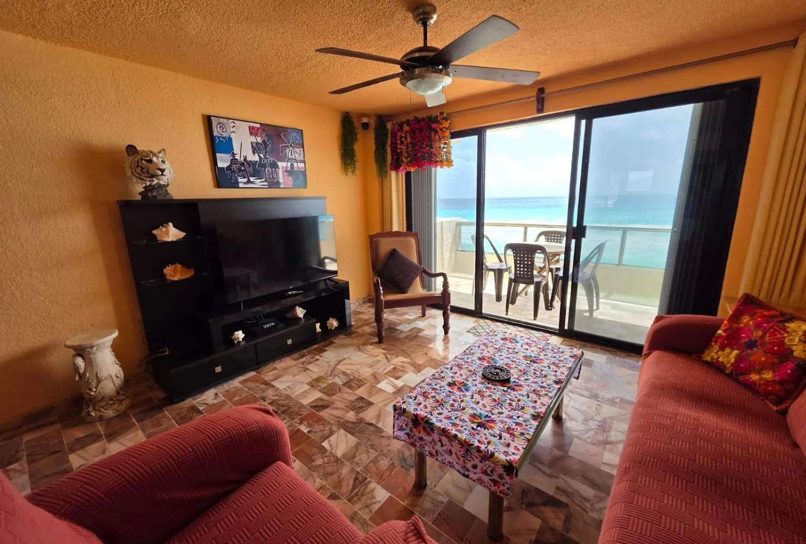 Ocean View Condo With Balcony Hotel Zone Cancún